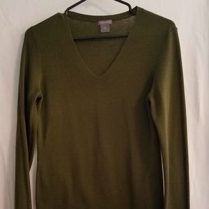 Ann Taylor merino wool long sleeve sweater